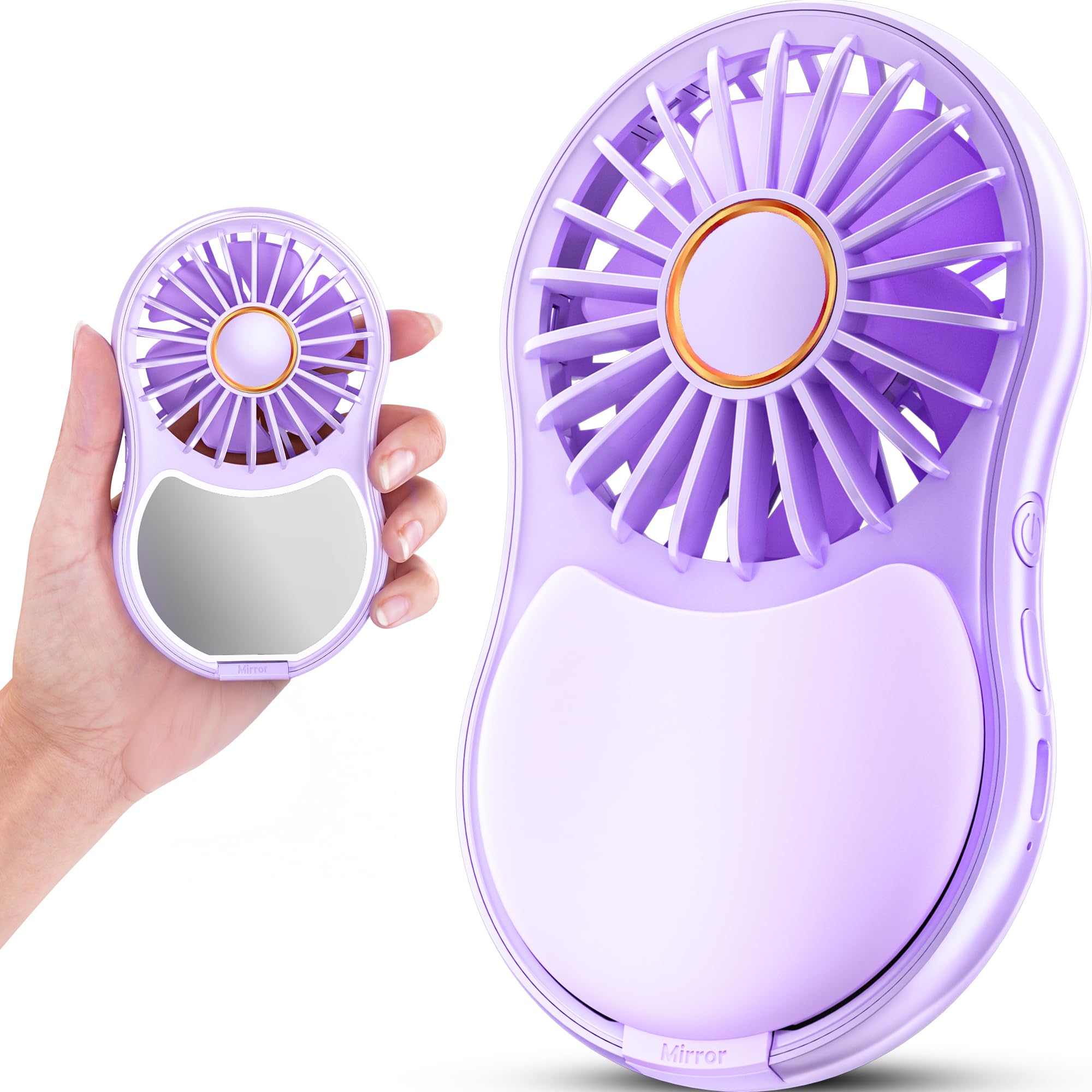 FrSara Handheld Mirror Fan