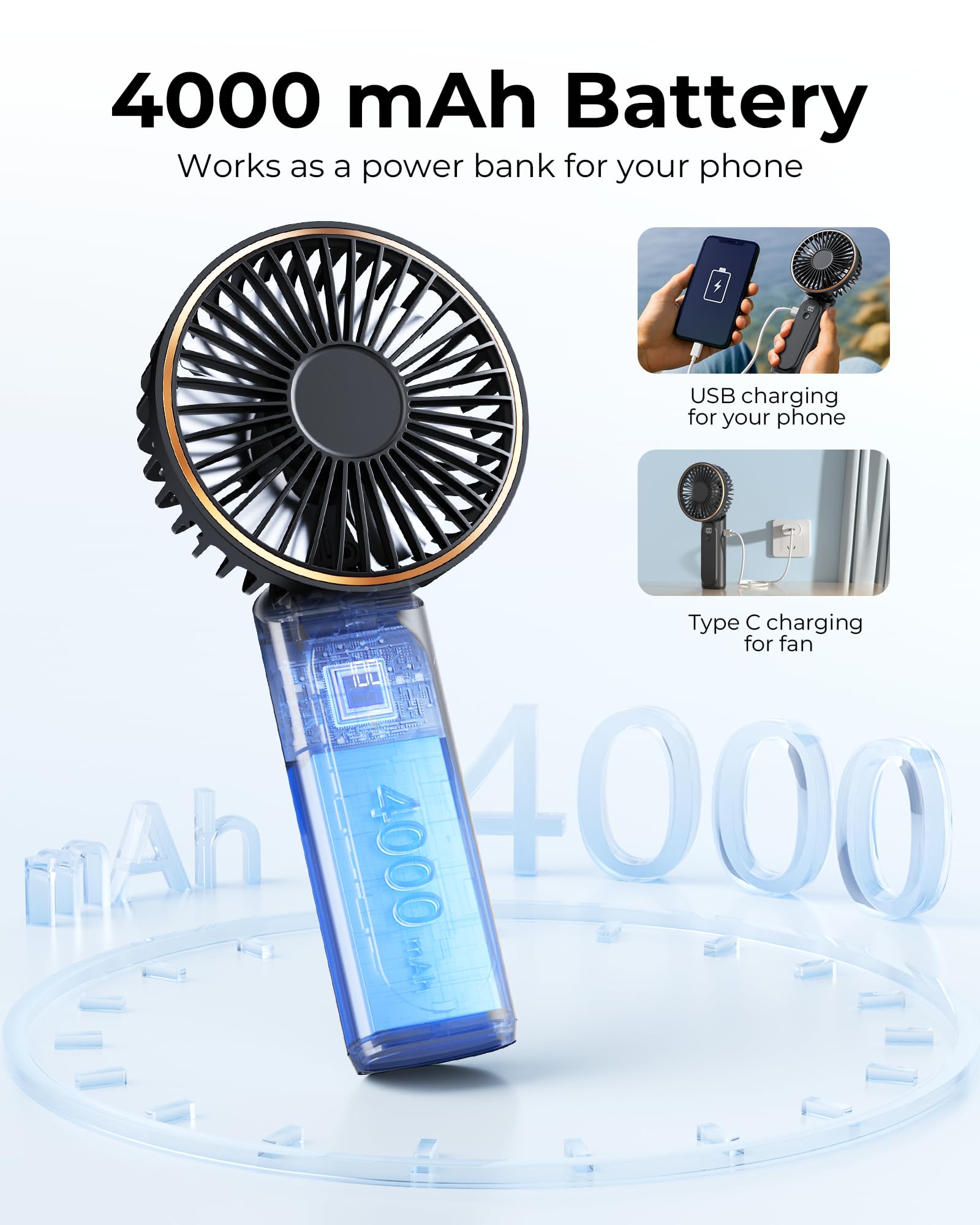FrSara Handheld Fan Life12 , Buy 2 get 1 free, you need to add 3 products to the shopping cartļ¼