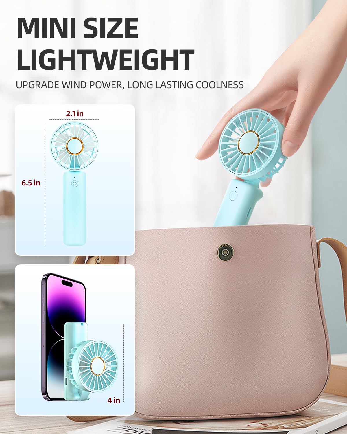 FrSara Handheld Fan Life20