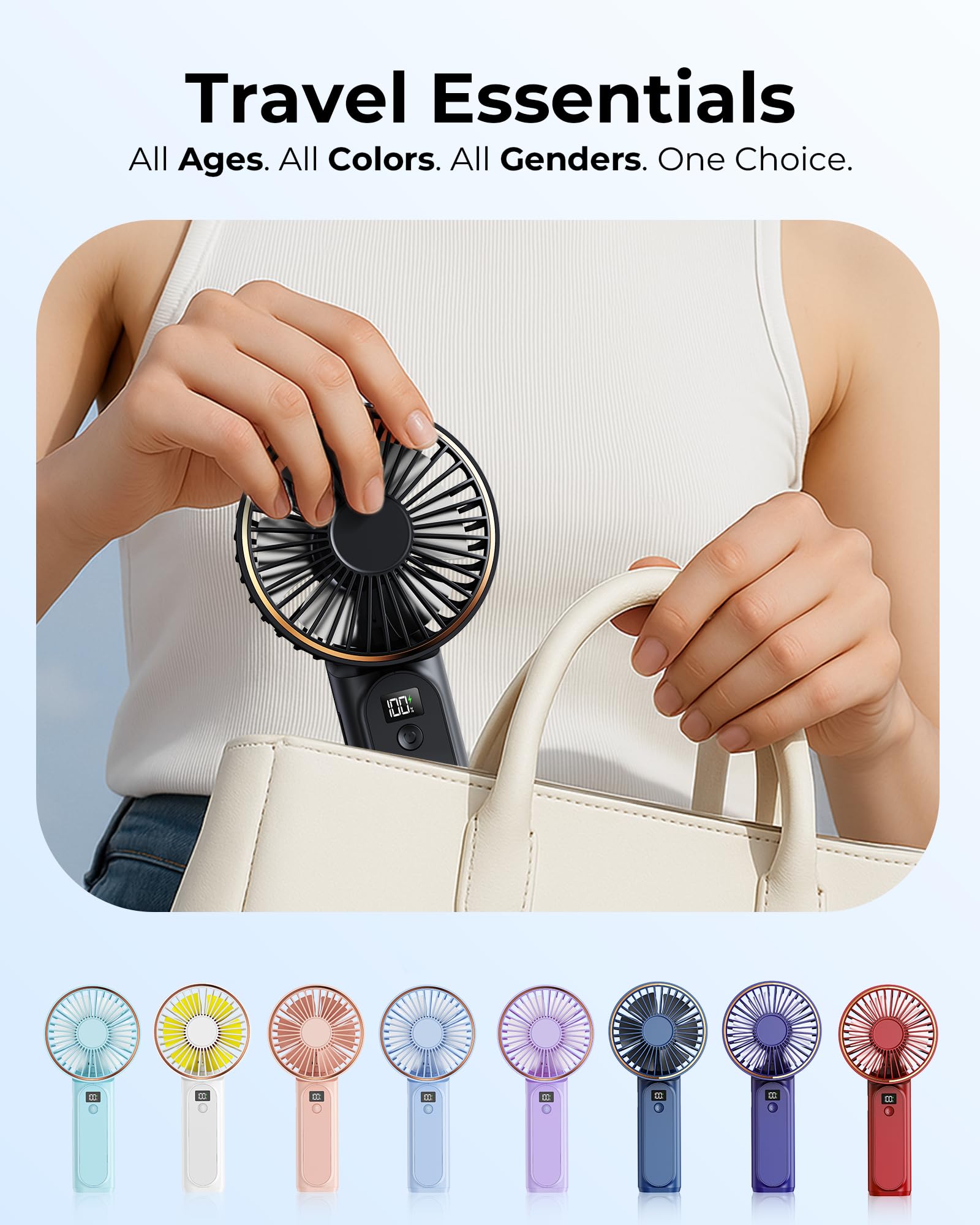 FrSara Handheld Fan Life12 , Buy 2 get 1 free, you need to add 3 products to the shopping cartļ¼
