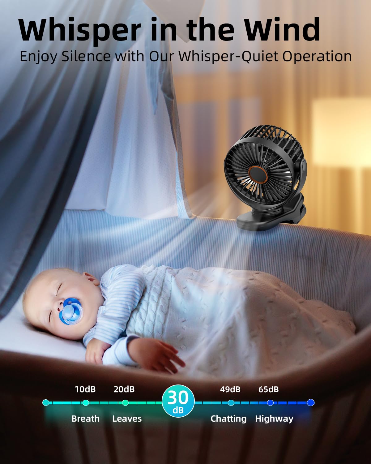 FrSara Clip Fan