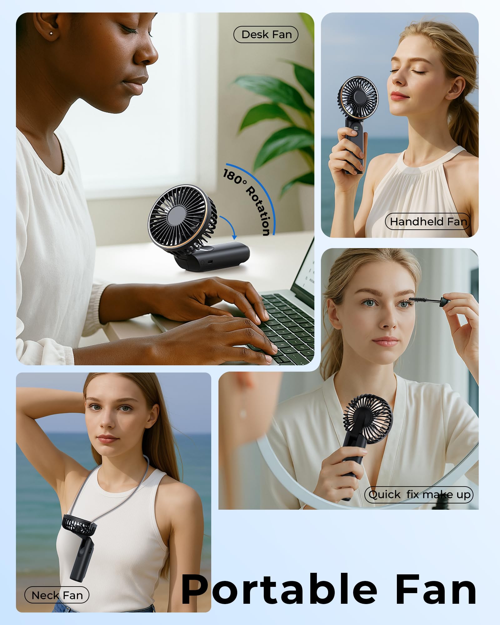 FrSara Handheld Fan Life12 , Buy 2 get 1 free, you need to add 3 products to the shopping cartļ¼