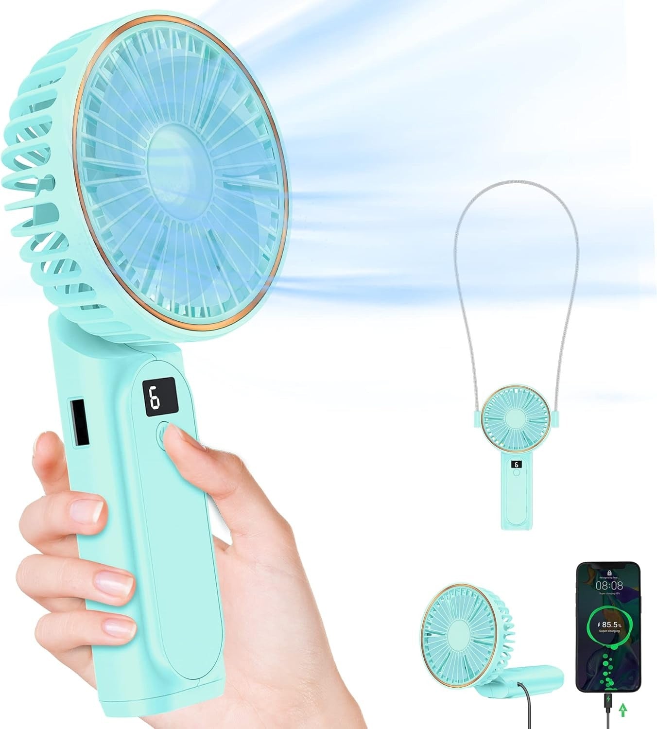 FrSara Handheld Fan Life12 , Buy 2 get 1 free, you need to add 3 products to the shopping cartļ¼