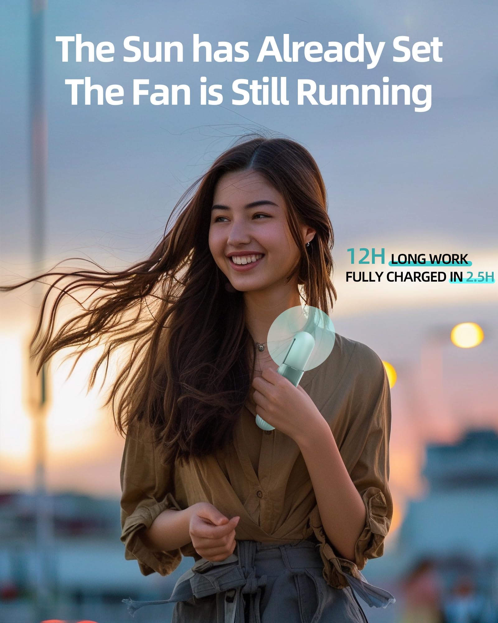 FrSara Handheld Fan Life33 – Mini Pocket Fan