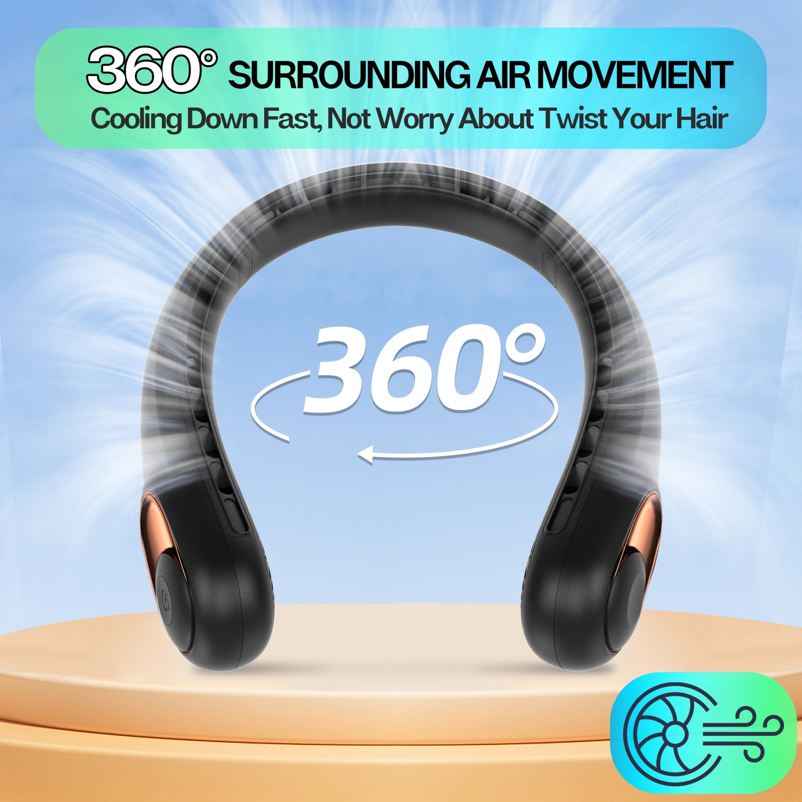 FrSara Neck Fan Air9