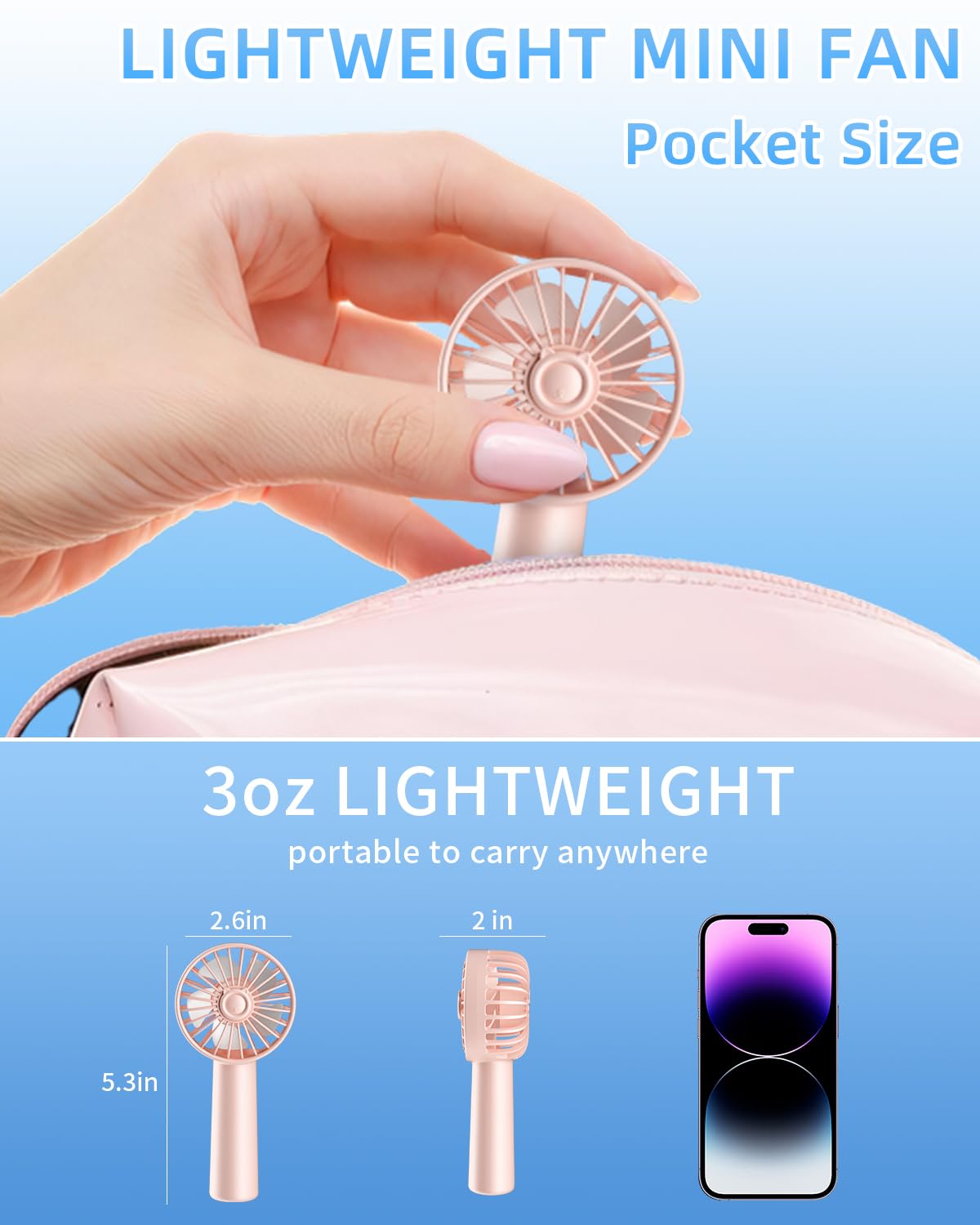 FrSara Handheld Fan Life30 Mini