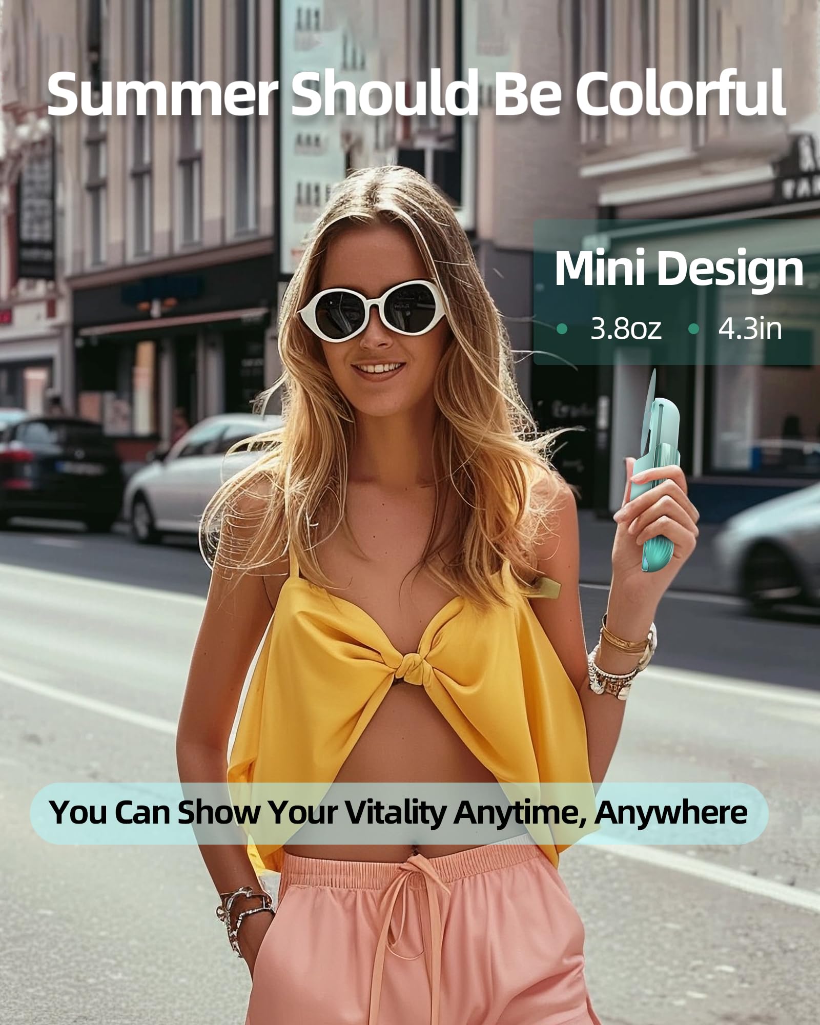 FrSara Handheld Fan Life33 – Mini Pocket Fan
